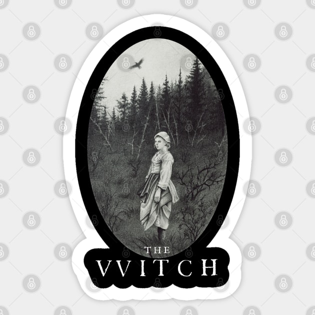 The Witch Sticker by Derek Castro